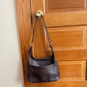 Coach Brown Leather Shoulder Bag